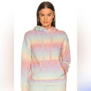 Generation Love Toby Rainbow Sweater Hoodie Size L